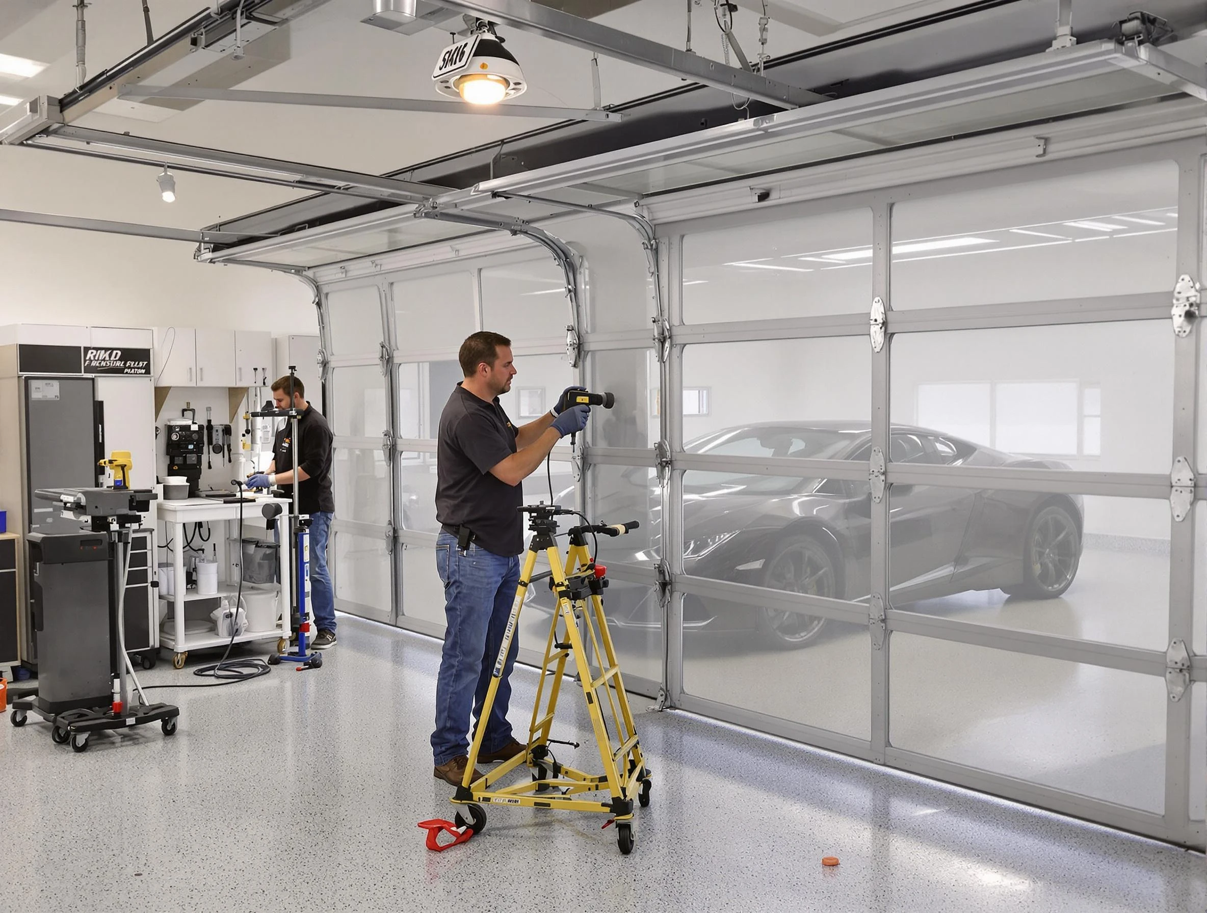 Garage Door Dents Repair in Talladega