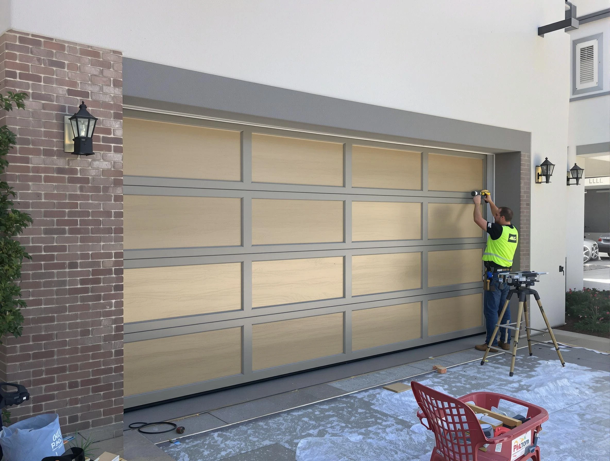 Garage door replacement service by Talladega Garage Door Repair in Talladega